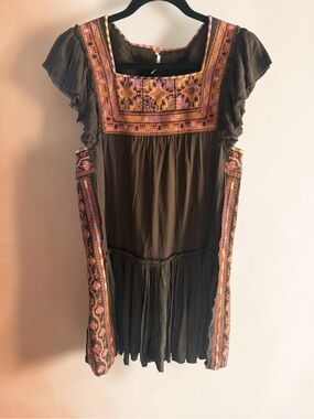 Free People Boho Mini Dress